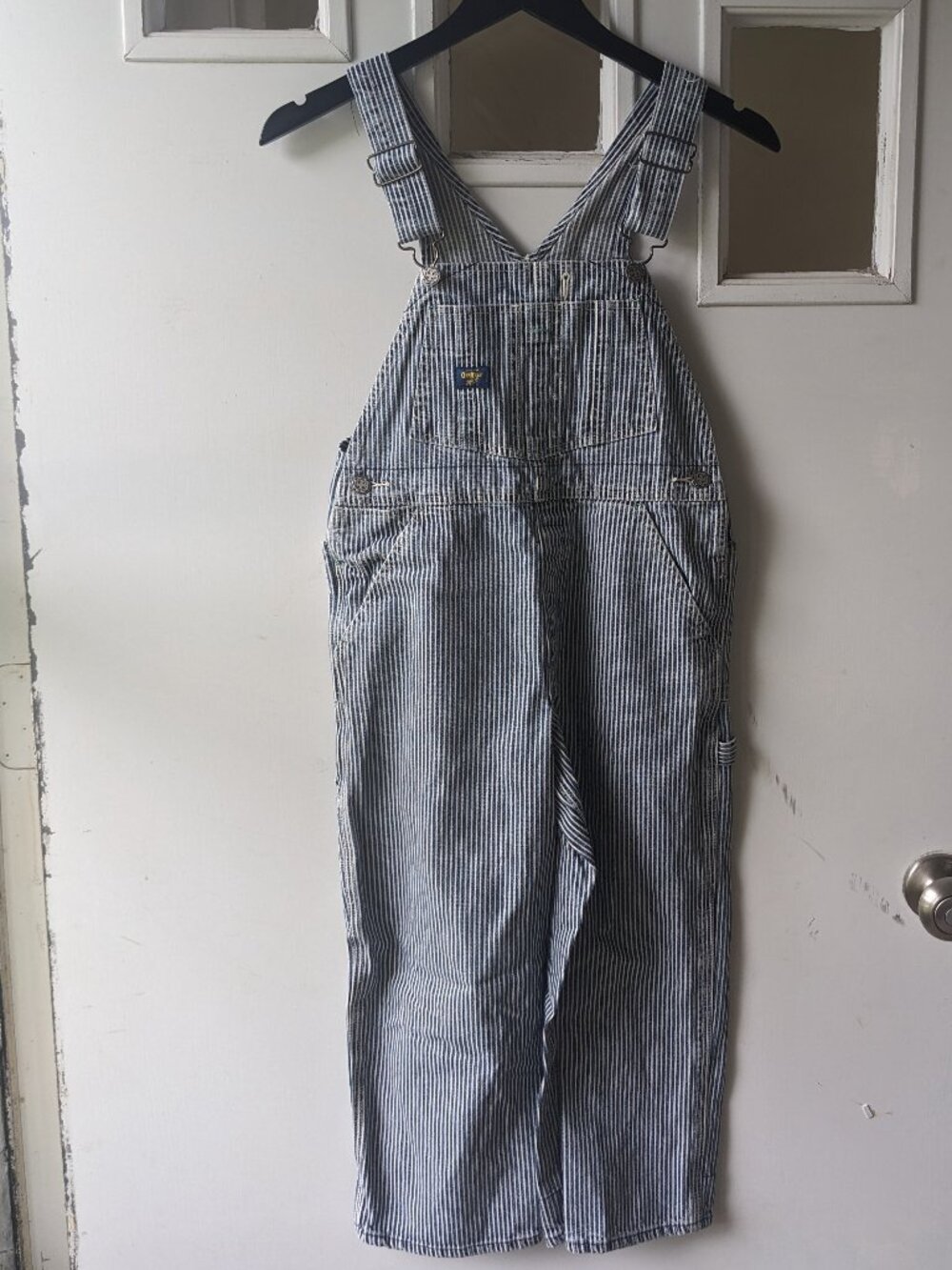 Vintage OshKosh B'gosh Railroad Stripe Overalls